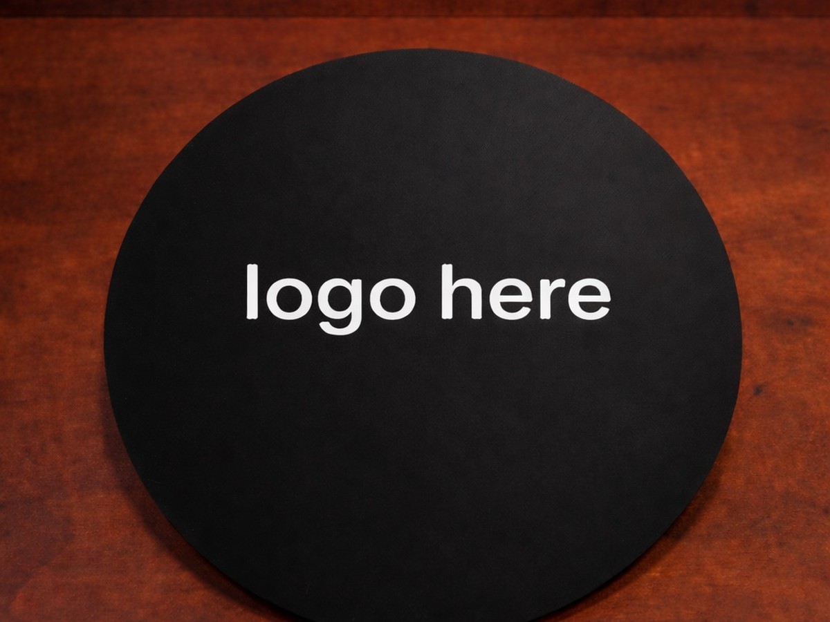 8" Custom Logo Badge